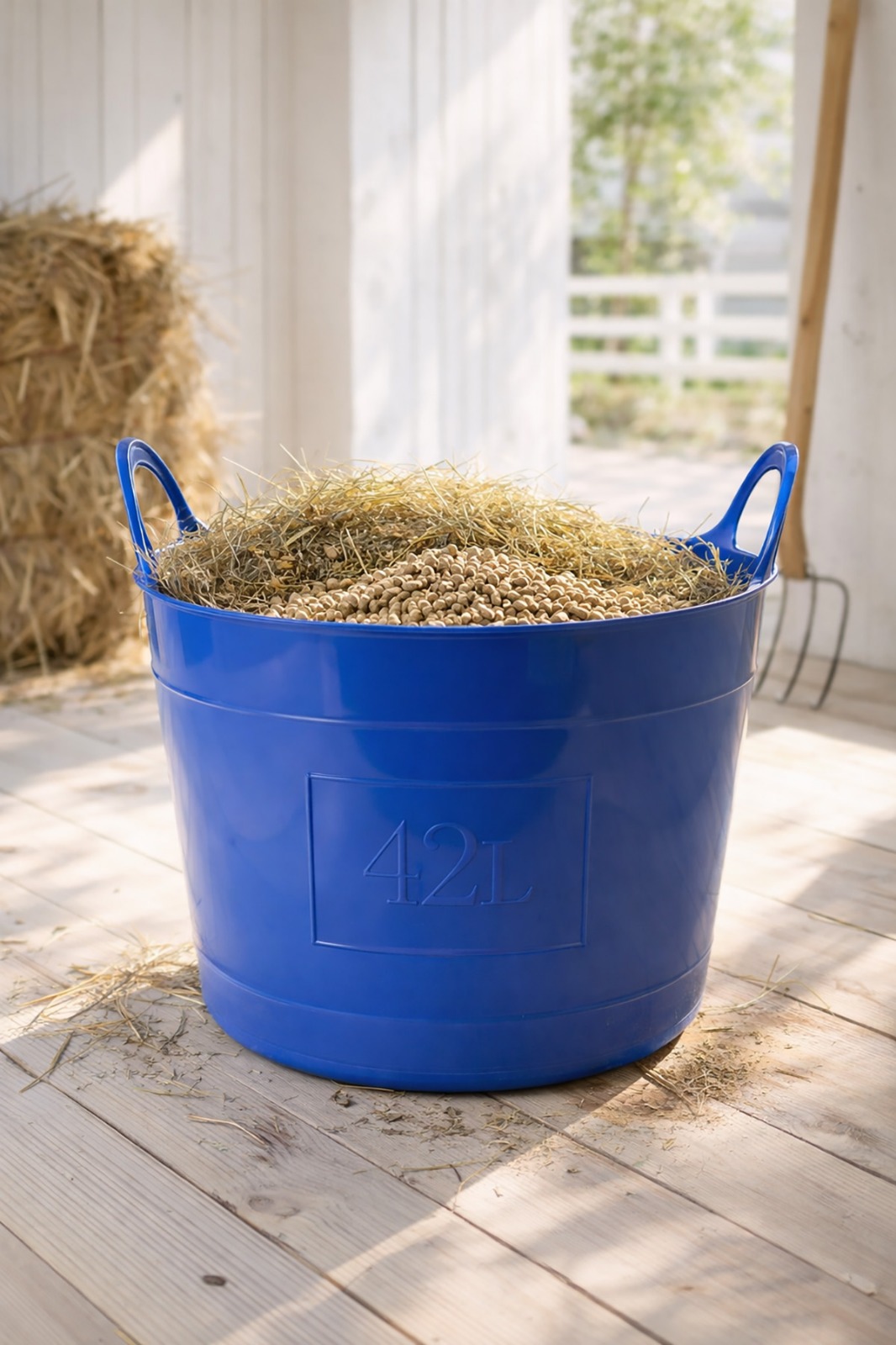 Hayvan Yem Sepeti ile koyun ve kuzu besleme