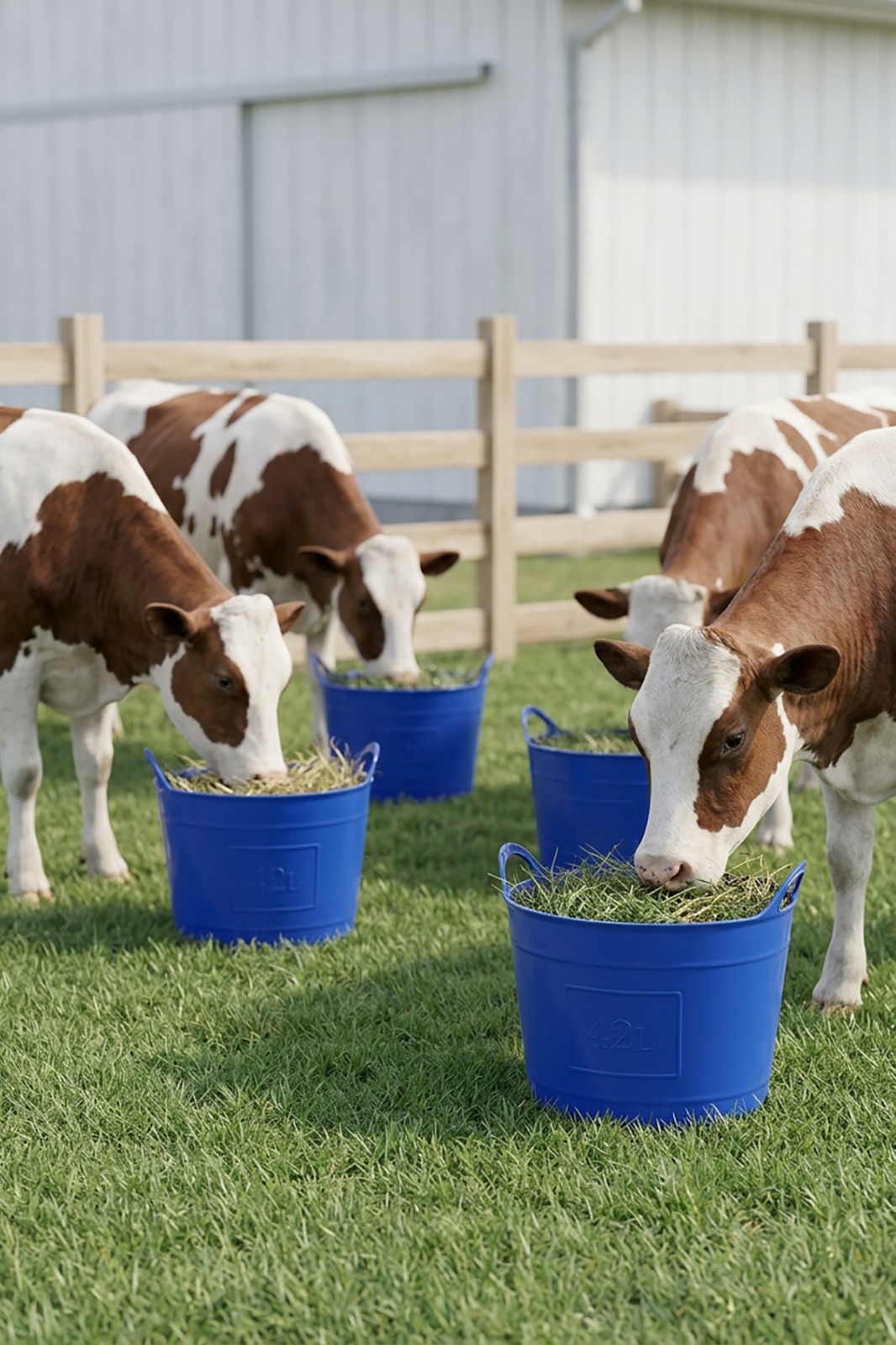 Hayvan Yem Sepeti ile tavuk yemleme